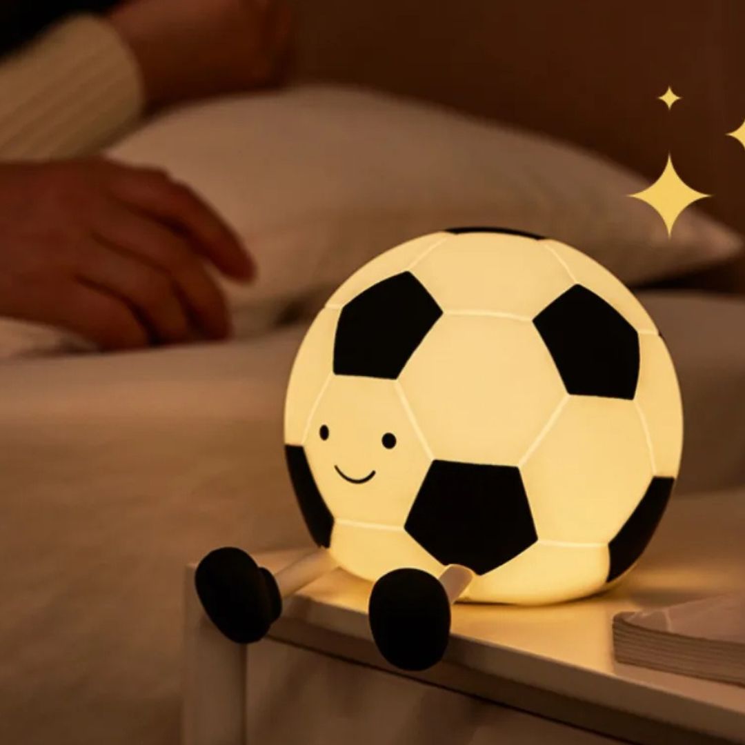 la veilleuse bébé Monsieur Foot™ décorative t mignonne calme et endore rapidement